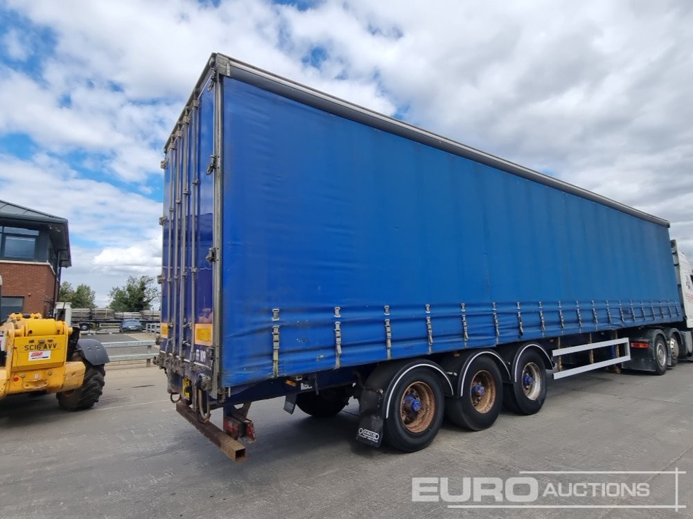 2004 SDC Trailer Tri Axle Curtainsider Trailer - Semi-remorque rideaux coulissants: photos 5 2004 SDC Trailer Tri Axle Curtainsider Trailer - Semi-remorque rideaux coulissants: photos 5
