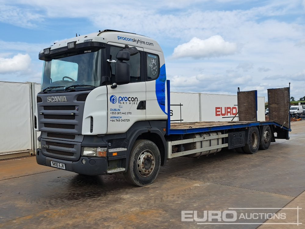 2005 Scania R470 - Camion plateau: photos 1 2005 Scania R470 - Camion plateau: photos 1