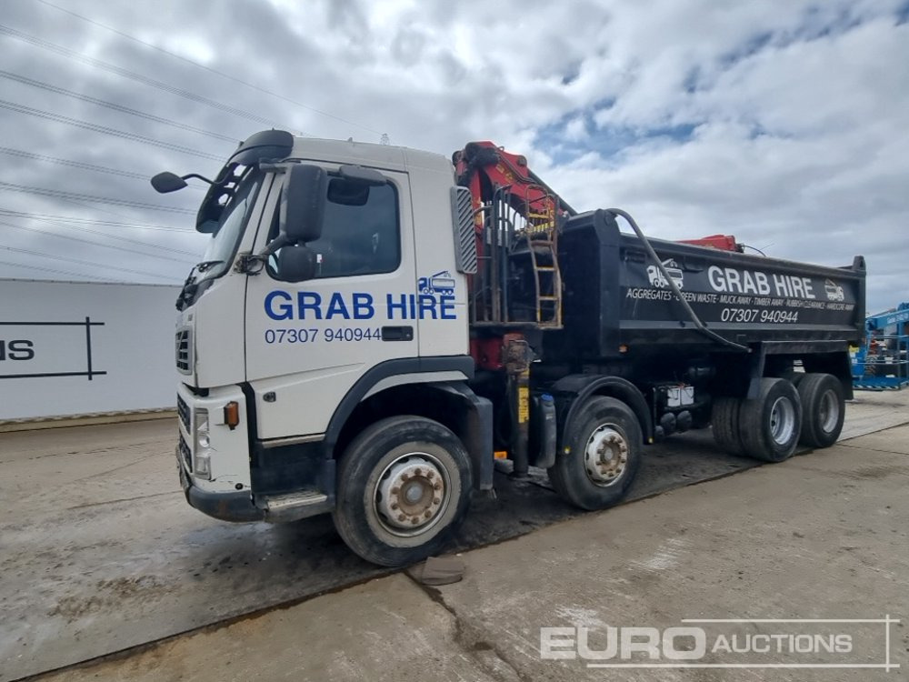 2006 Volvo FM - Camion benne, Camion grue: photos 1 2006 Volvo FM - Camion benne, Camion grue: photos 1
