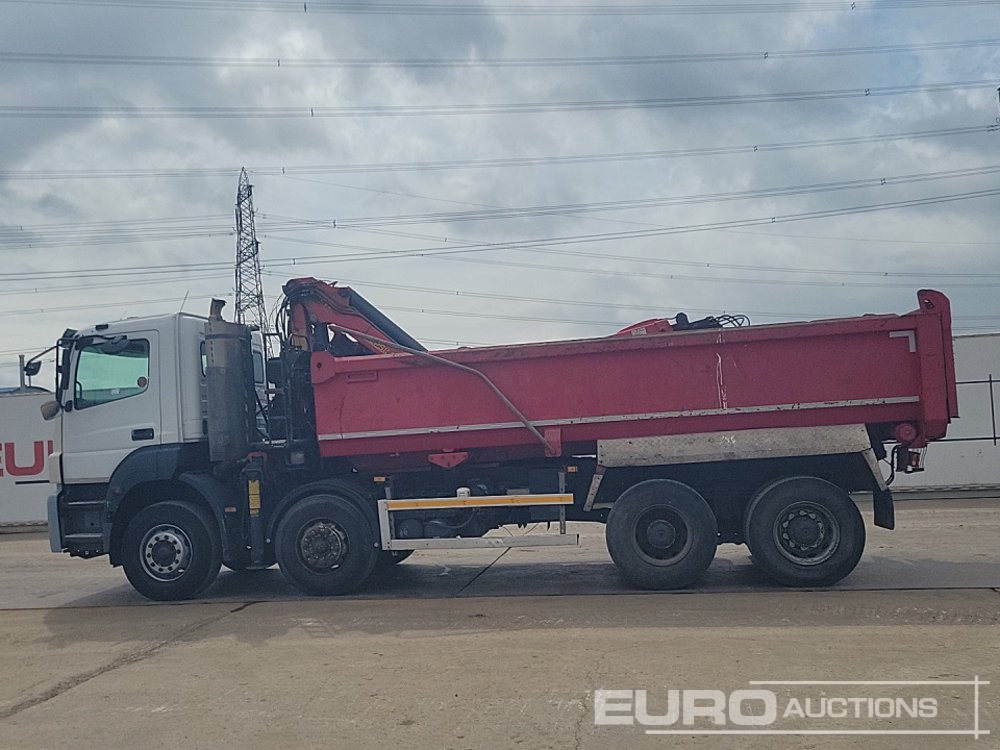 2007 Mercedes Axor 3236 - Camion benne, Camion grue: photos 2 2007 Mercedes Axor 3236 - Camion benne, Camion grue: photos 2