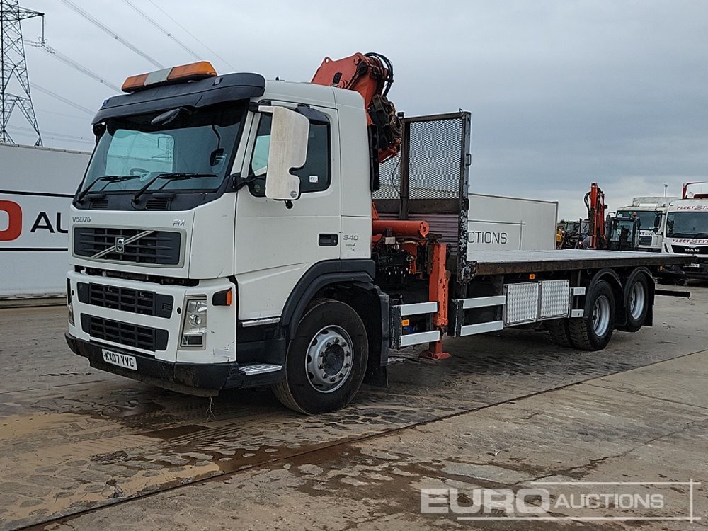 2007 Volvo FM340 - Camion plateau: photos 1 2007 Volvo FM340 - Camion plateau: photos 1