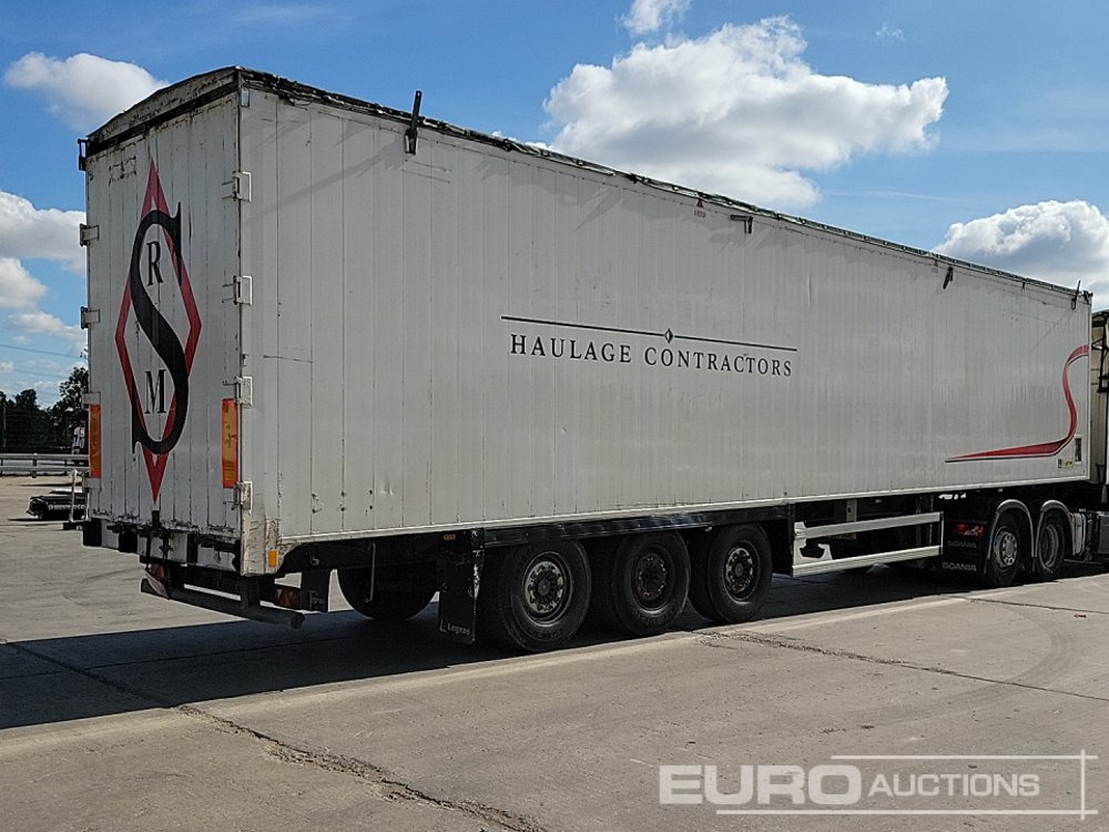 2008 Legras Tri Axle Bulk Walking Floor Trailer, Easy Sheet - Semi-remorque à fond mouvant: photos 5 2008 Legras Tri Axle Bulk Walking Floor Trailer, Easy Sheet - Semi-remorque à fond mouvant: photos 5