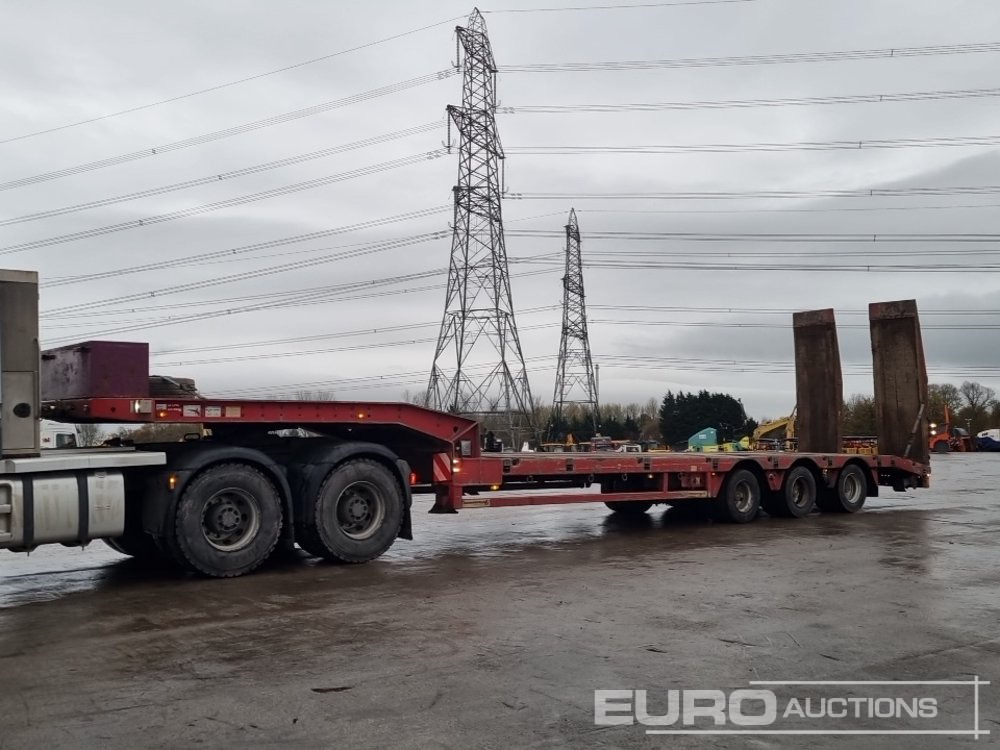 2011 Faymonville Tri Axle Stepframr Low Loader Trailer, Out Riggers, Hydraulic Ramps - Semi-remorque surbaissé: photos 1 2011 Faymonville Tri Axle Stepframr Low Loader Trailer, Out Riggers, Hydraulic Ramps - Semi-remorque surbaissé: photos 1