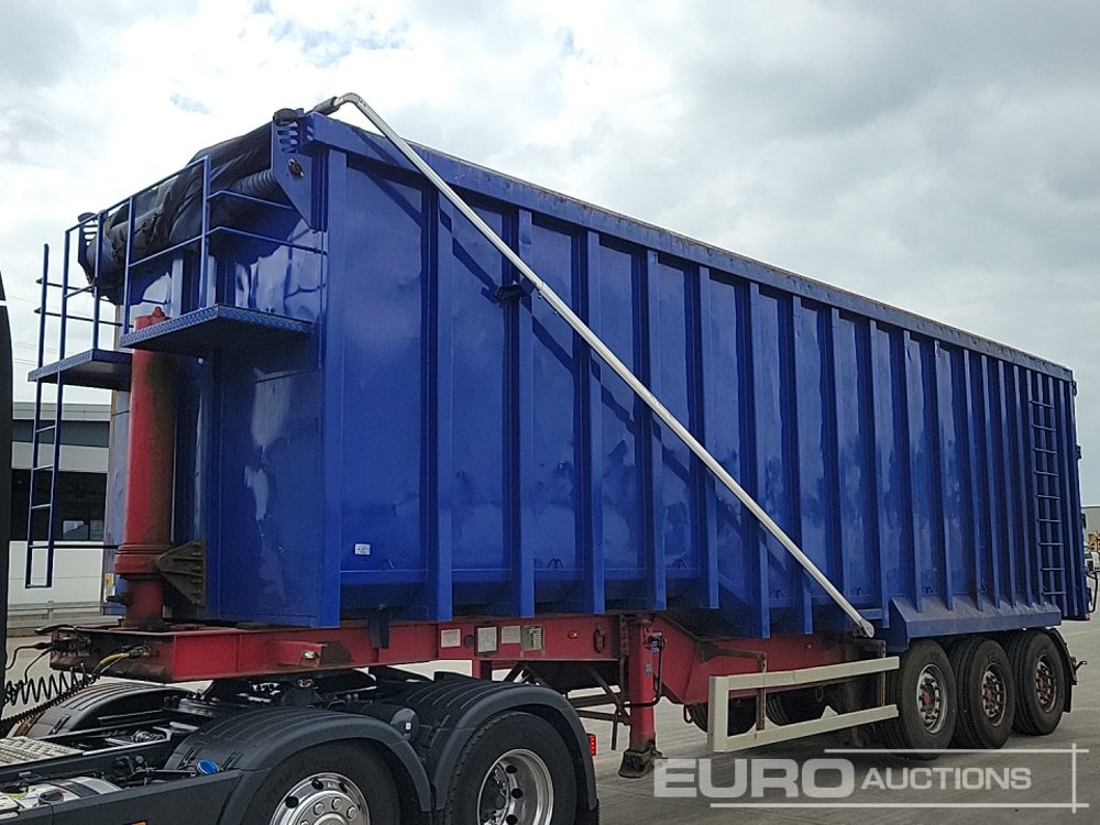 2011 Weightlifter Tri Axle Bulk Tipping Trailer, Easy Sheet - Semi-remorque benne: photos 1 2011 Weightlifter Tri Axle Bulk Tipping Trailer, Easy Sheet - Semi-remorque benne: photos 1