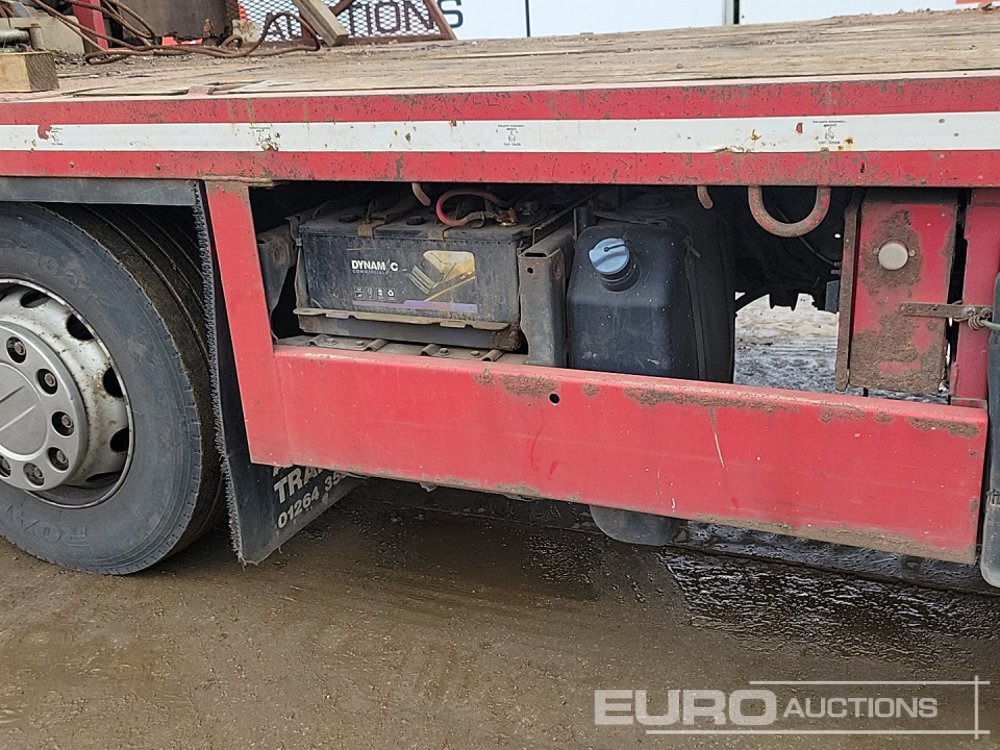 Camion plateau pour transport de équipements lourds 2012 DAF CF: photos 20