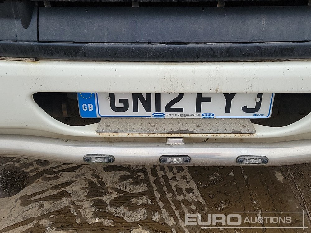 Camion plateau pour transport de équipements lourds 2012 DAF CF: photos 35