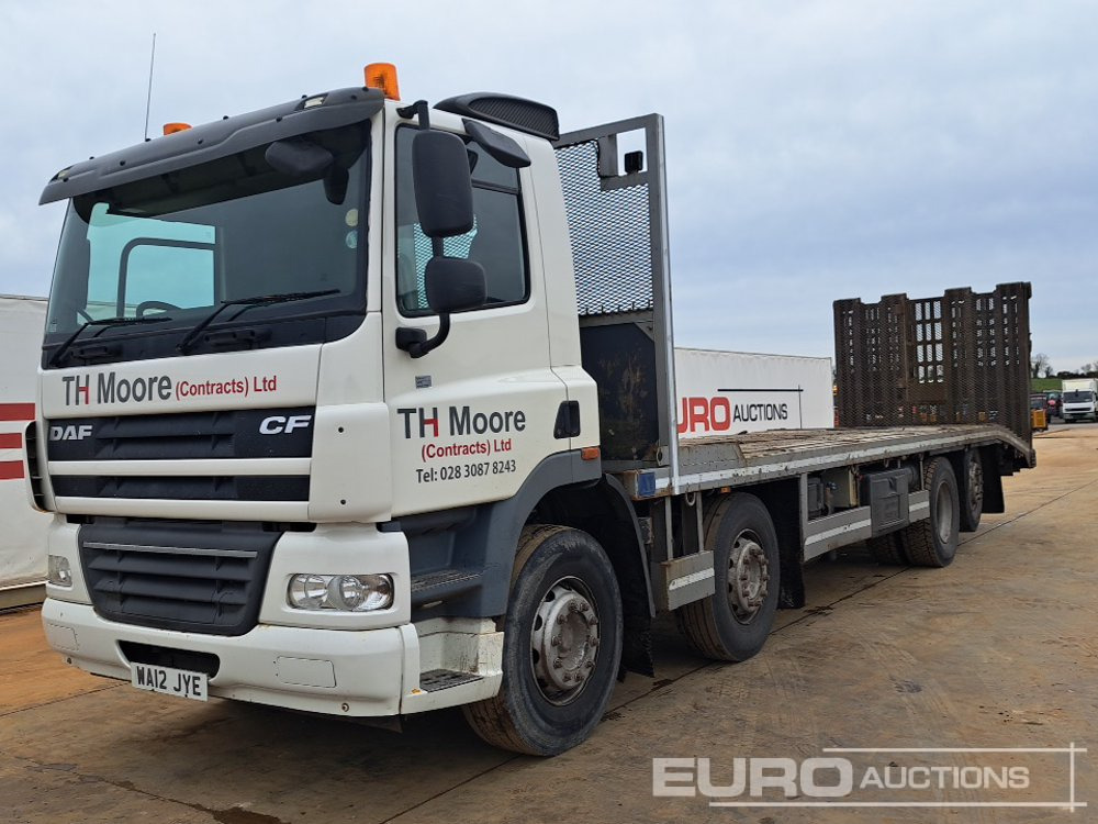 2012 DAF CF - Camion plateau: photos 1 2012 DAF CF - Camion plateau: photos 1