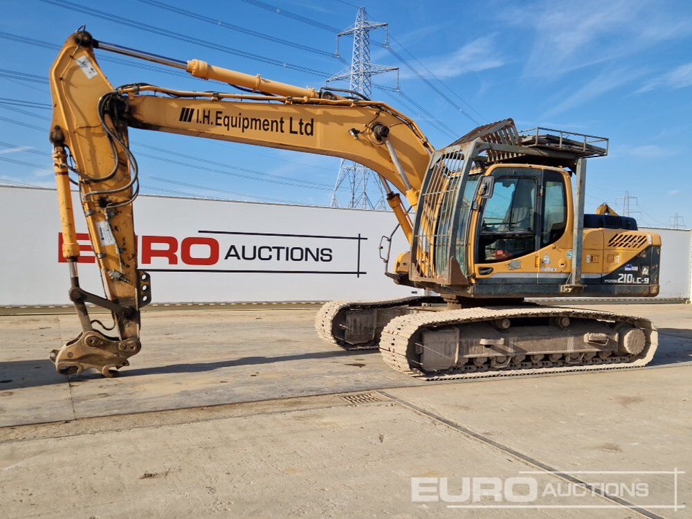 2012 Hyundai R210LC-9 - Pelle sur chenille: photos 1 2012 Hyundai R210LC-9 - Pelle sur chenille: photos 1