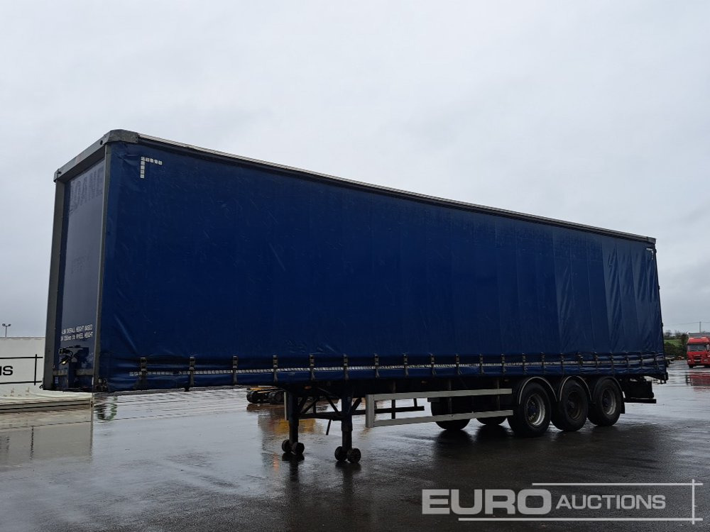 2012 SDC 45' Tri Axle Flat Trailer, BPW Axles - Semi-remorque rideaux coulissants: photos 1 2012 SDC 45' Tri Axle Flat Trailer, BPW Axles - Semi-remorque rideaux coulissants: photos 1