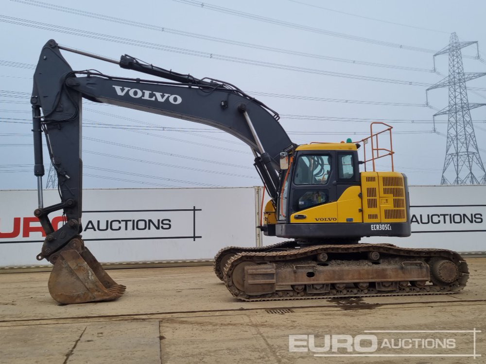 2012 Volvo ECR305CL - Pelle sur chenille: photos 2 2012 Volvo ECR305CL - Pelle sur chenille: photos 2