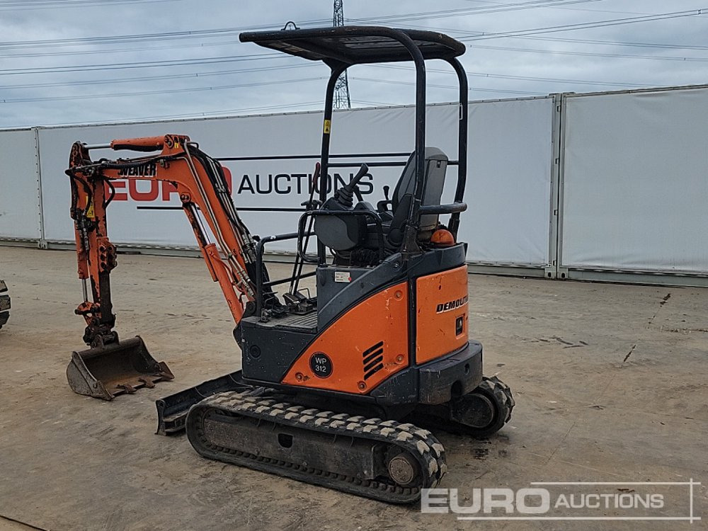 2013 Hitachi ZX17U-2 YLR - Mini pelle: photos 3 2013 Hitachi ZX17U-2 YLR - Mini pelle: photos 3