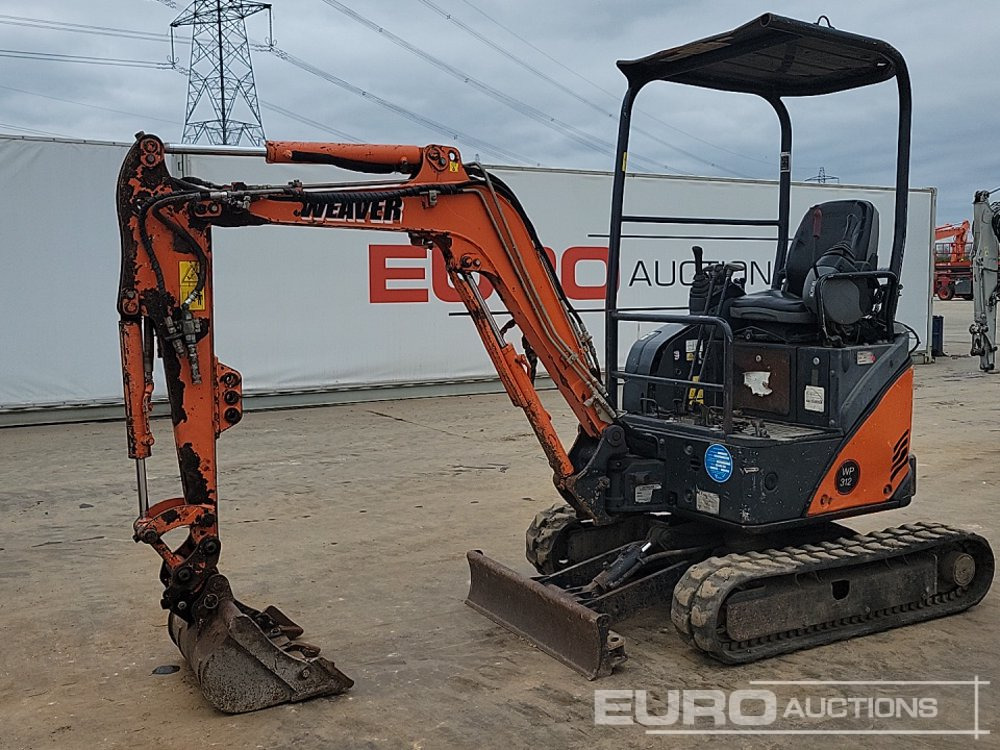 2013 Hitachi ZX17U-2 YLR - Mini pelle: photos 1 2013 Hitachi ZX17U-2 YLR - Mini pelle: photos 1