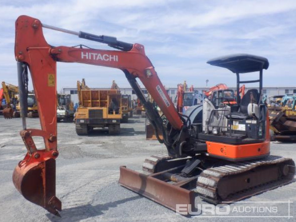 2013 Hitachi ZX40U-5A - Mini pelle: photos 1 2013 Hitachi ZX40U-5A - Mini pelle: photos 1