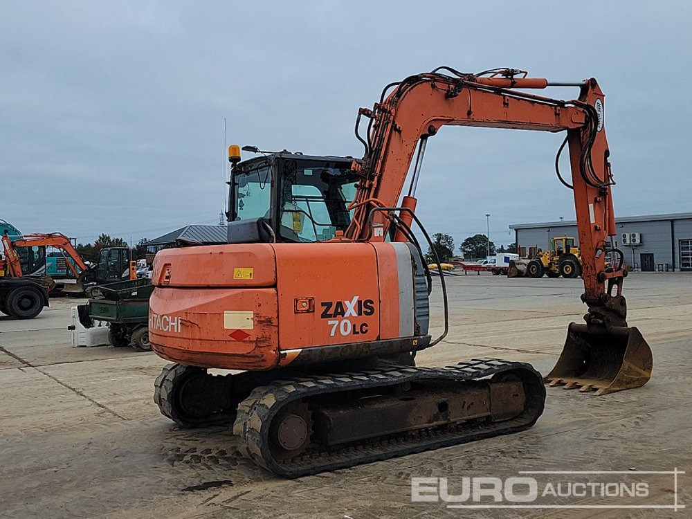 2013 Hitachi ZX70LC-3 - Mini pelle: photos 5 2013 Hitachi ZX70LC-3 - Mini pelle: photos 5