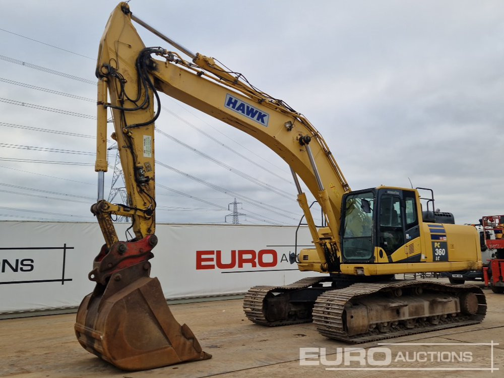 2013 Komatsu PC360LC-10 - Pelle sur chenille: photos 1 2013 Komatsu PC360LC-10 - Pelle sur chenille: photos 1