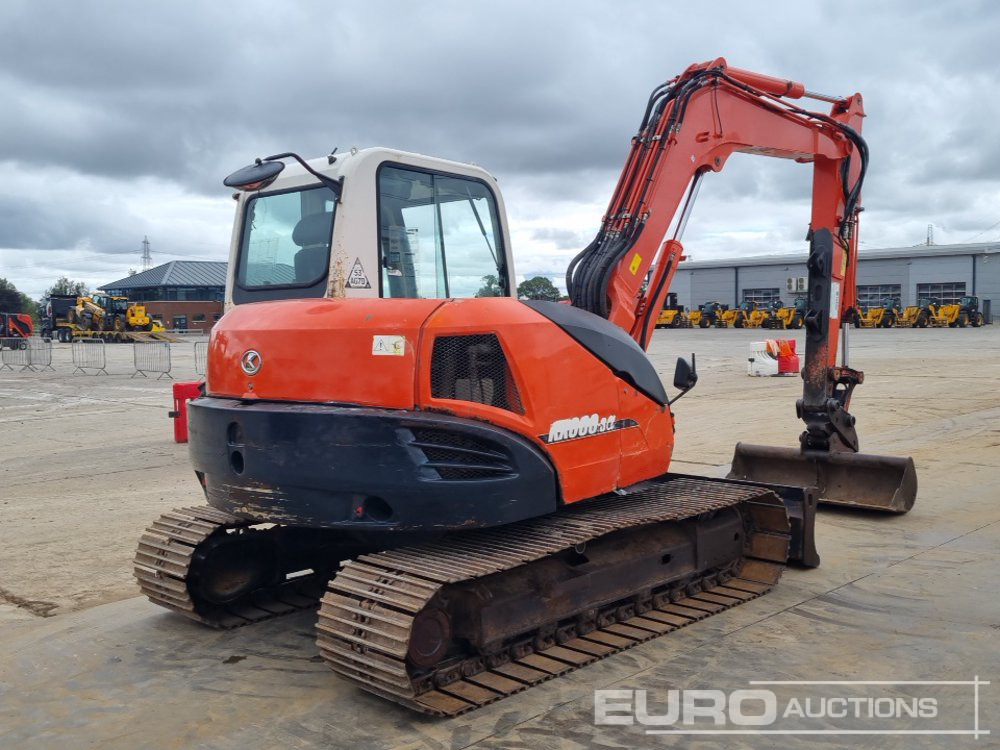 2013 Kubota KX080-3 - Mini pelle: photos 5 2013 Kubota KX080-3 - Mini pelle: photos 5