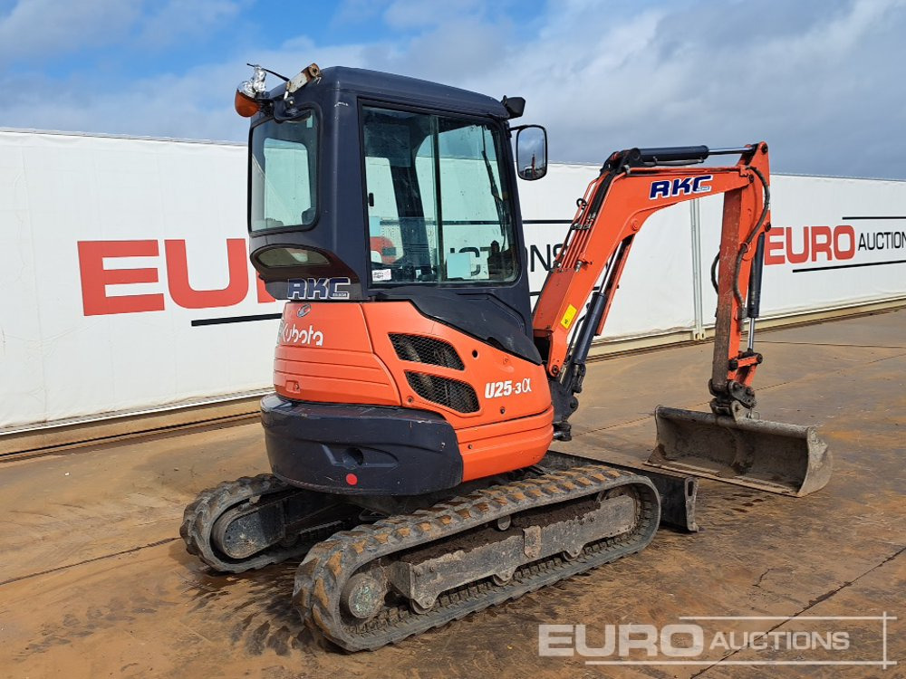 2013 Kubota U25-3EU - Mini pelle: photos 5 2013 Kubota U25-3EU - Mini pelle: photos 5