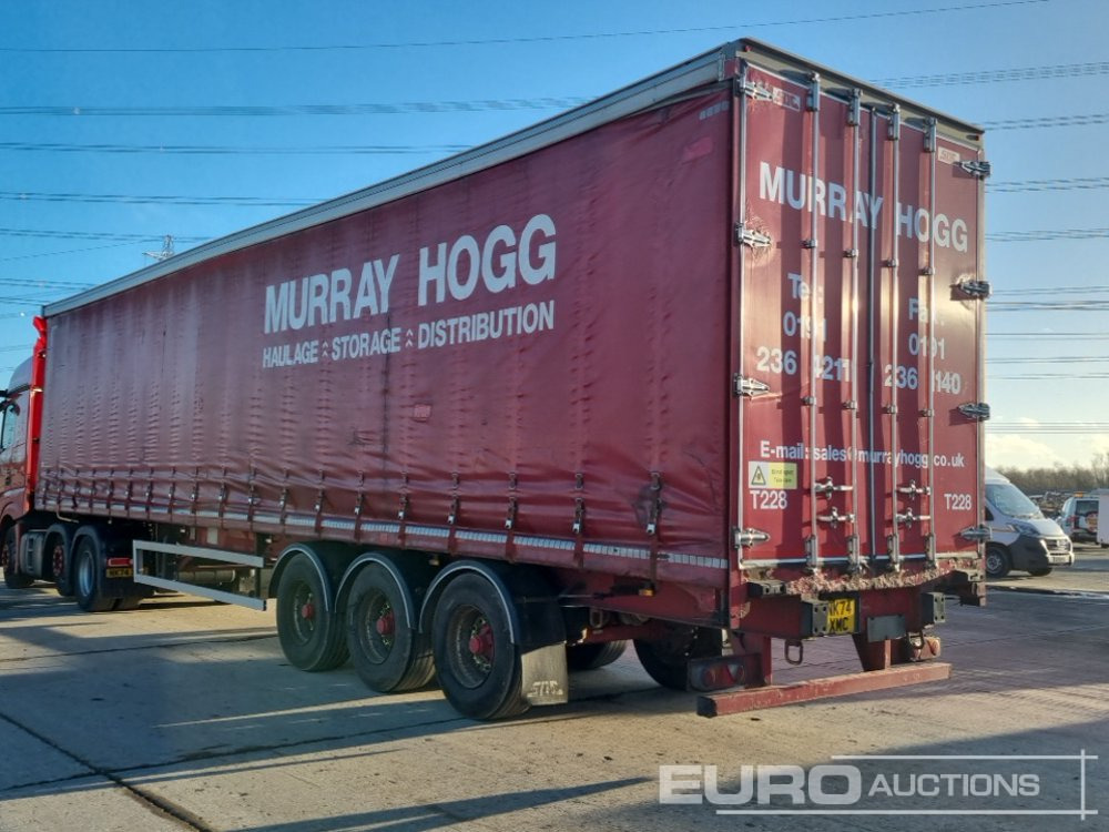 2013 SDC Tri Axle Curtainsider Trailer - Semi-remorque rideaux coulissants: photos 3 2013 SDC Tri Axle Curtainsider Trailer - Semi-remorque rideaux coulissants: photos 3