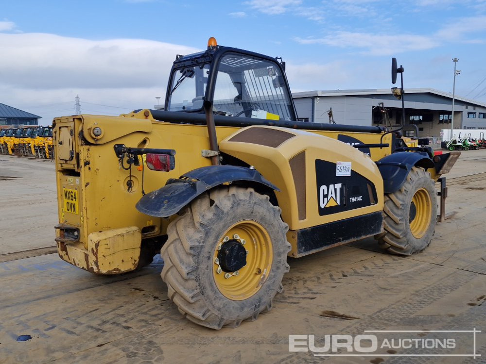 2014 CAT TH414C GC - Chariot télescopique: photos 5 2014 CAT TH414C GC - Chariot télescopique: photos 5
