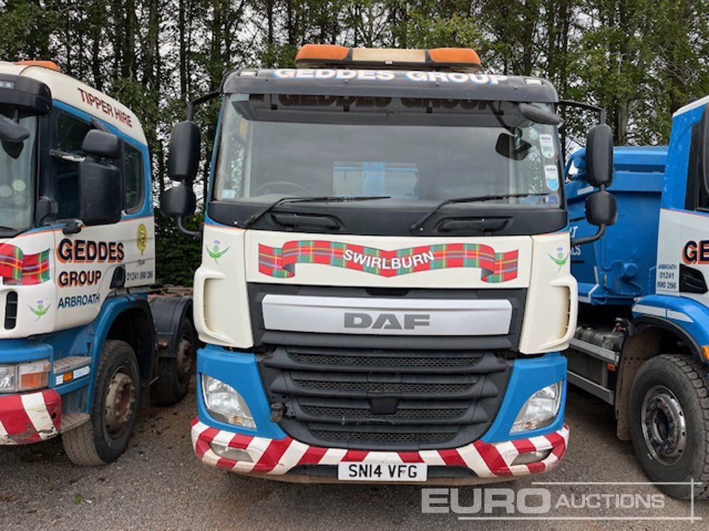 2014 DAF CF 400 EURO 6 - Camion benne: photos 2 2014 DAF CF 400 EURO 6 - Camion benne: photos 2