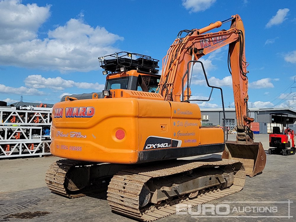 2014 Doosan DX140LC-3 - Pelle sur chenille: photos 5 2014 Doosan DX140LC-3 - Pelle sur chenille: photos 5