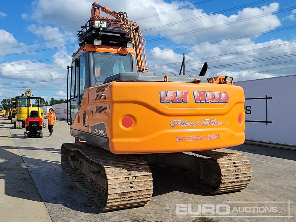 2014 Doosan DX140LC-3 - Pelle sur chenille: photos 3 2014 Doosan DX140LC-3 - Pelle sur chenille: photos 3