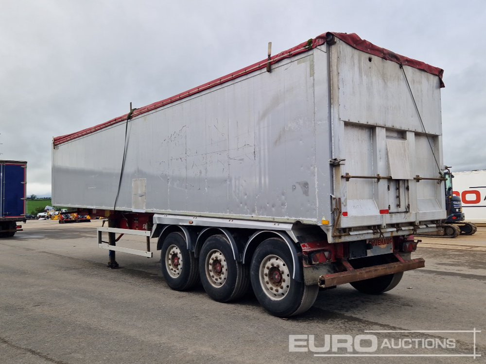 2014 Fruehauf Tri Axle Plankside Bulk Tipping Trailer - Semi-remorque benne: photos 3 2014 Fruehauf Tri Axle Plankside Bulk Tipping Trailer - Semi-remorque benne: photos 3