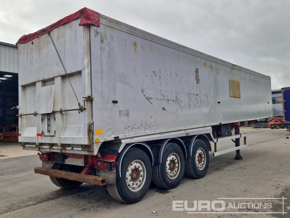 2014 Fruehauf Tri Axle Plankside Bulk Tipping Trailer - Semi-remorque benne: photos 5 2014 Fruehauf Tri Axle Plankside Bulk Tipping Trailer - Semi-remorque benne: photos 5