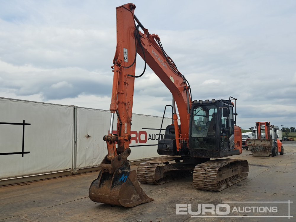 2014 Hitachi ZX130LCN-5B - Pelle sur chenille: photos 1 2014 Hitachi ZX130LCN-5B - Pelle sur chenille: photos 1