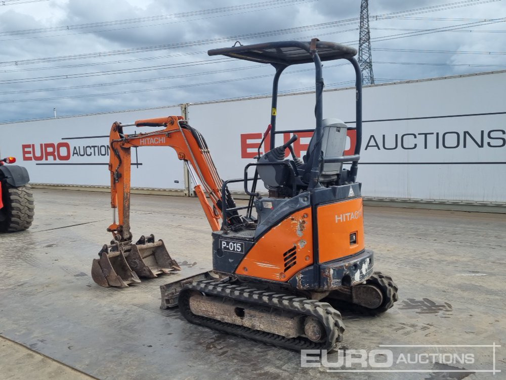 2014 Hitachi ZX17U-2 - Mini pelle: photos 3 2014 Hitachi ZX17U-2 - Mini pelle: photos 3