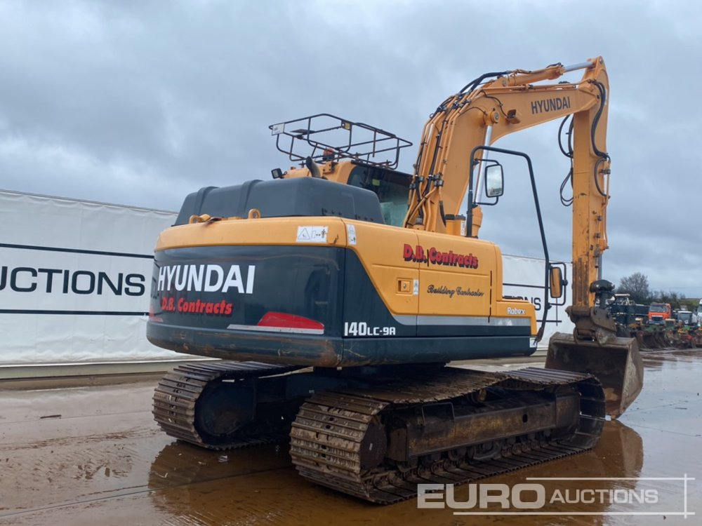 2014 Hyundai R140LC-9A - Pelle sur chenille: photos 1 2014 Hyundai R140LC-9A - Pelle sur chenille: photos 1