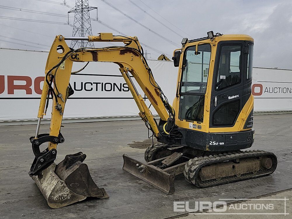 2014 Hyundai R25Z-9A - Mini pelle: photos 1 2014 Hyundai R25Z-9A - Mini pelle: photos 1