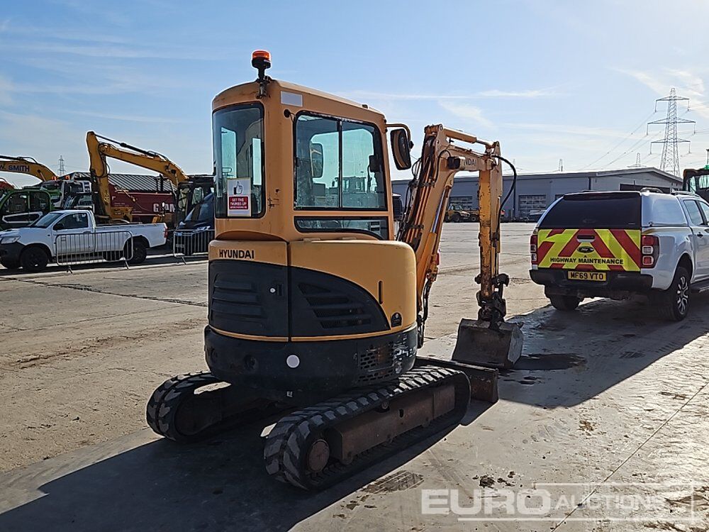 2014 Hyundai R25Z-9A - Mini pelle: photos 5 2014 Hyundai R25Z-9A - Mini pelle: photos 5