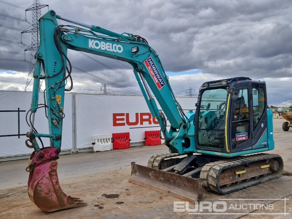 2014 Kobelco SK85MSR-3E - Mini pelle: photos 1 2014 Kobelco SK85MSR-3E - Mini pelle: photos 1