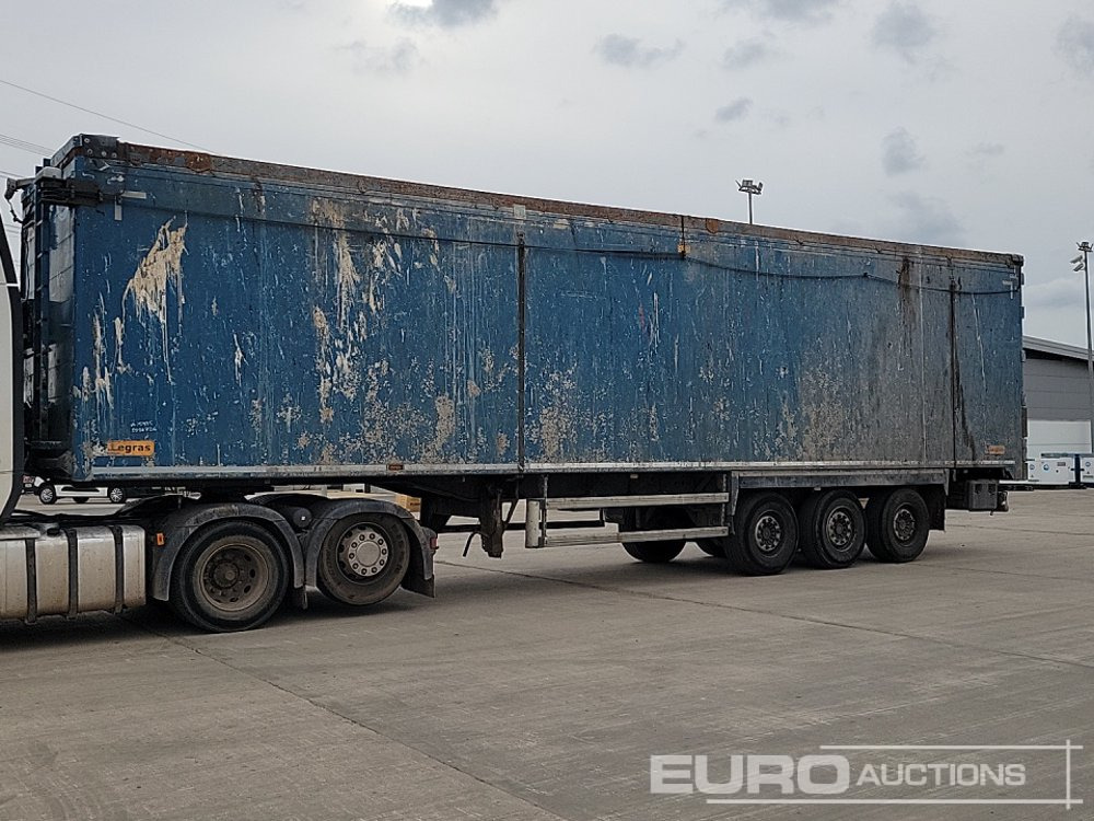 2014 Legras Industries Tri Axle Walking Floor Trailer, Easy Sheet - Semi-remorque à fond mouvant: photos 1 2014 Legras Industries Tri Axle Walking Floor Trailer, Easy Sheet - Semi-remorque à fond mouvant: photos 1