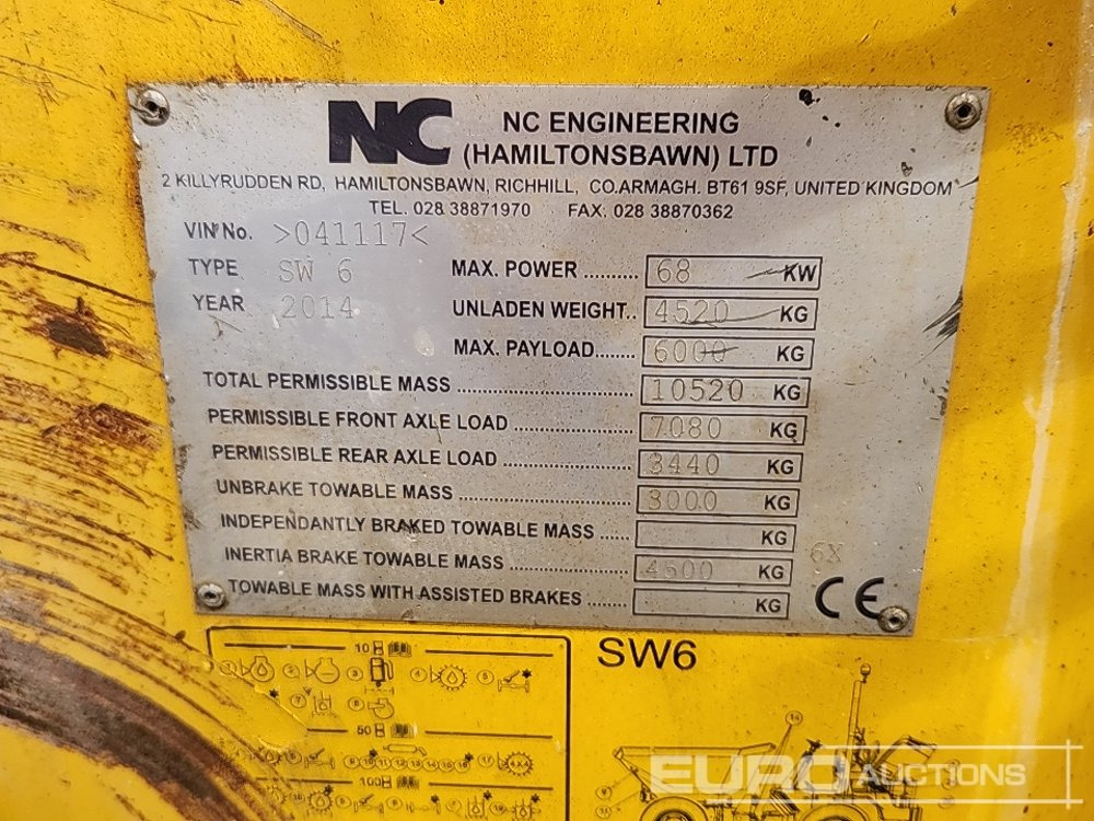 Mini tombereau 2014 NC SW6: photos 40