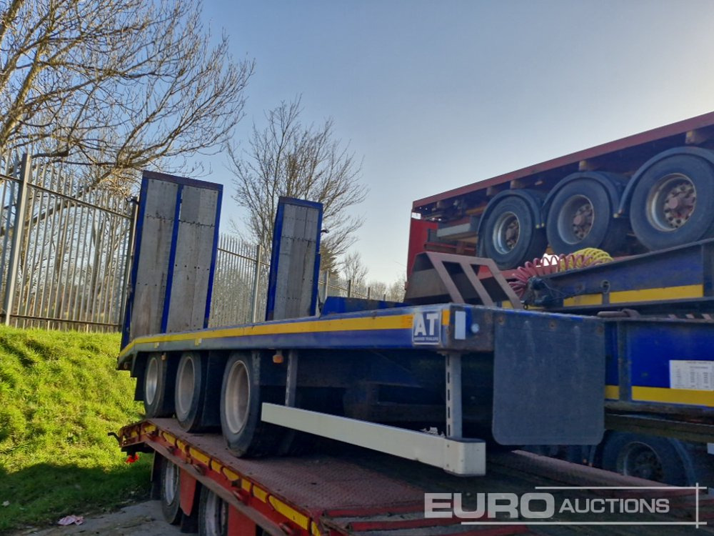 2015 Andover Tri Axle Drawbar Low Loader Trailer, Hydraulic Ramps - Semi-remorque surbaissé: photos 5 2015 Andover Tri Axle Drawbar Low Loader Trailer, Hydraulic Ramps - Semi-remorque surbaissé: photos 5