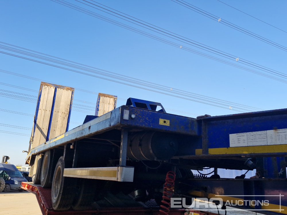 2015 Andover Tri Axle Drawbar Low Loader Trailer, Hydraulic Ramps - Semi-remorque surbaissé: photos 5 2015 Andover Tri Axle Drawbar Low Loader Trailer, Hydraulic Ramps - Semi-remorque surbaissé: photos 5