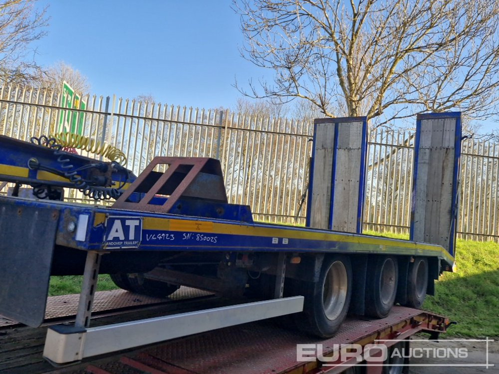 2015 Andover Tri Axle Drawbar Low Loader Trailer, Hydraulic Ramps - Semi-remorque surbaissé: photos 1 2015 Andover Tri Axle Drawbar Low Loader Trailer, Hydraulic Ramps - Semi-remorque surbaissé: photos 1