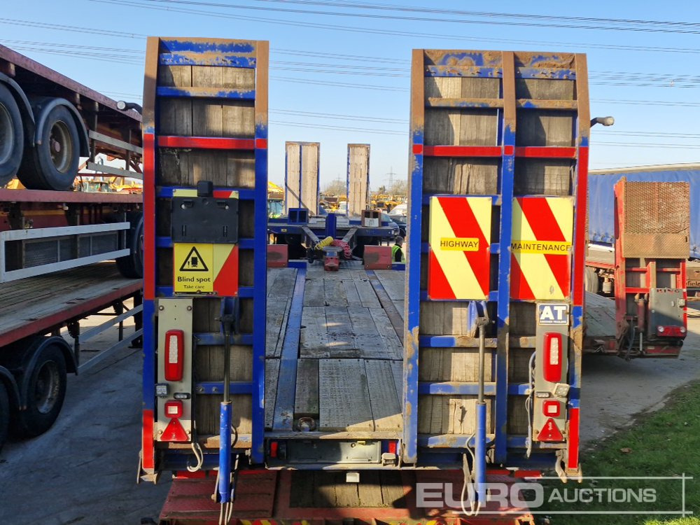 2015 Andover Tri Axle Drawbar Low Loader Trailer, Hydraulic Ramps - Semi-remorque surbaissé: photos 3 2015 Andover Tri Axle Drawbar Low Loader Trailer, Hydraulic Ramps - Semi-remorque surbaissé: photos 3