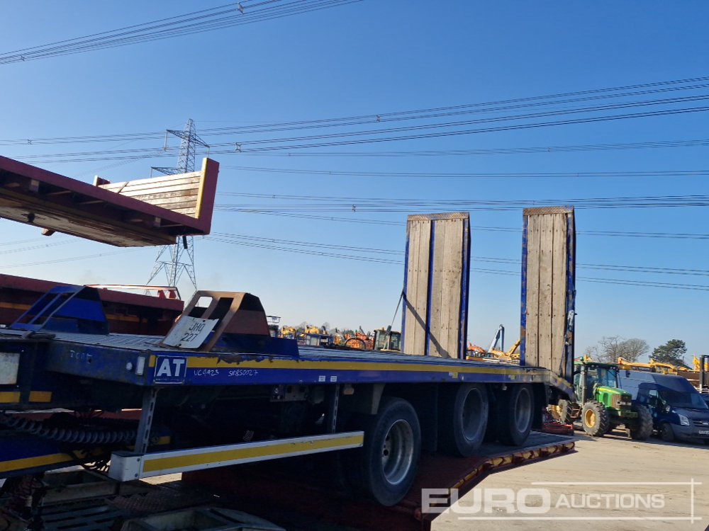2015 Andover Tri Axle Drawbar Low Loader Trailer, Hydraulic Ramps - Semi-remorque surbaissé: photos 1 2015 Andover Tri Axle Drawbar Low Loader Trailer, Hydraulic Ramps - Semi-remorque surbaissé: photos 1