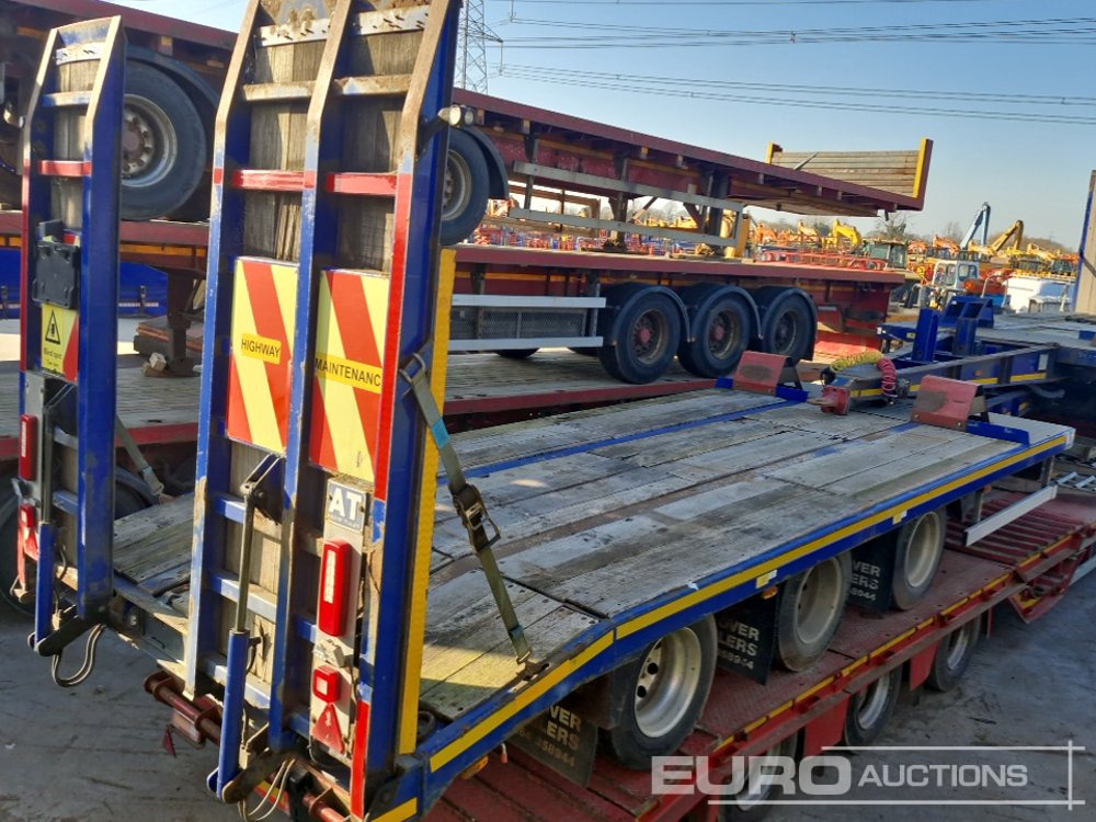 2015 Andover Tri Axle Drawbar Low Loader Trailer, Hydraulic Ramps - Semi-remorque surbaissé: photos 4 2015 Andover Tri Axle Drawbar Low Loader Trailer, Hydraulic Ramps - Semi-remorque surbaissé: photos 4