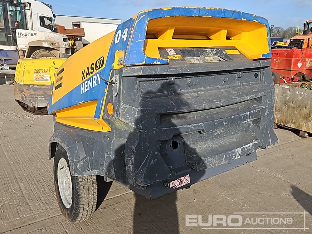 2015 Atlas Copco XAS97 - Compresseur d'air: photos 3 2015 Atlas Copco XAS97 - Compresseur d'air: photos 3