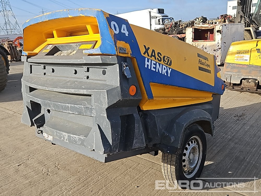2015 Atlas Copco XAS97 - Compresseur d'air: photos 5 2015 Atlas Copco XAS97 - Compresseur d'air: photos 5