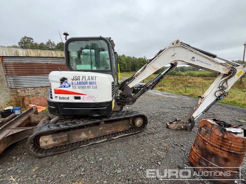 Mini pelle 2015 Bobcat E62: photos 6 Mini pelle 2015 Bobcat E62: photos 6