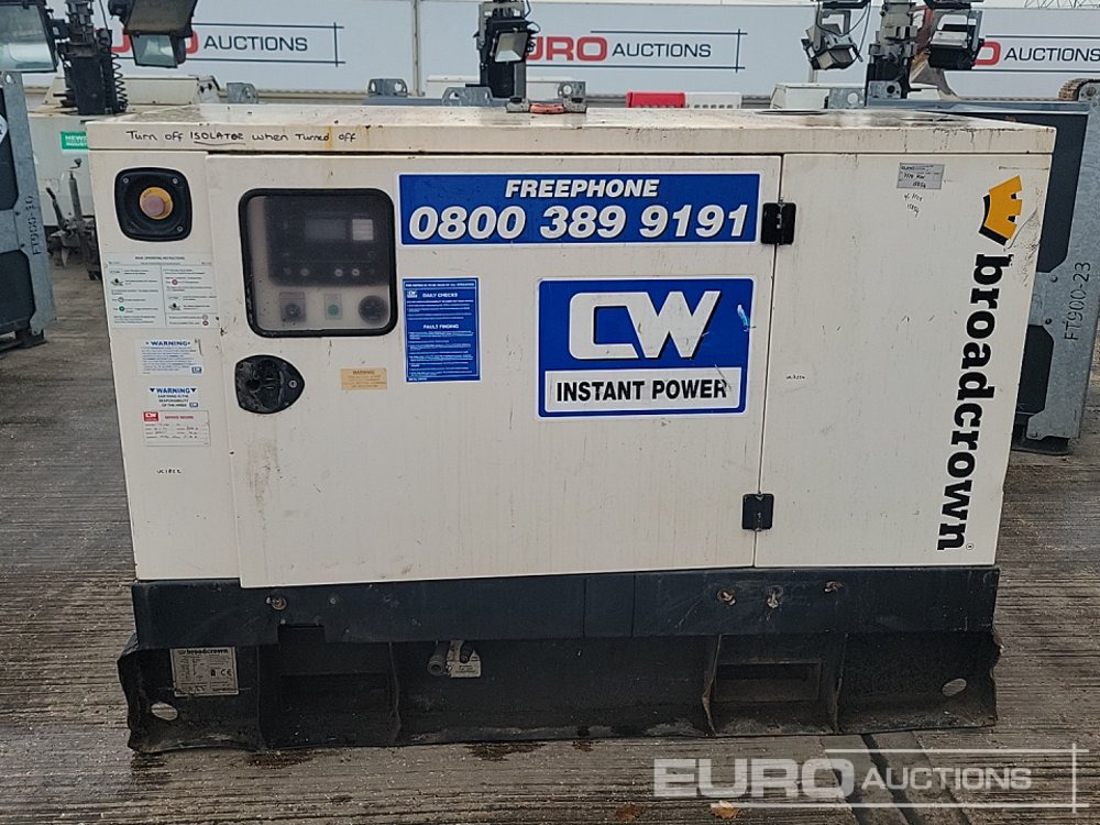 2015 Broadcrown BCRY 19-50 - Groupe électrogène: photos 2 2015 Broadcrown BCRY 19-50 - Groupe électrogène: photos 2