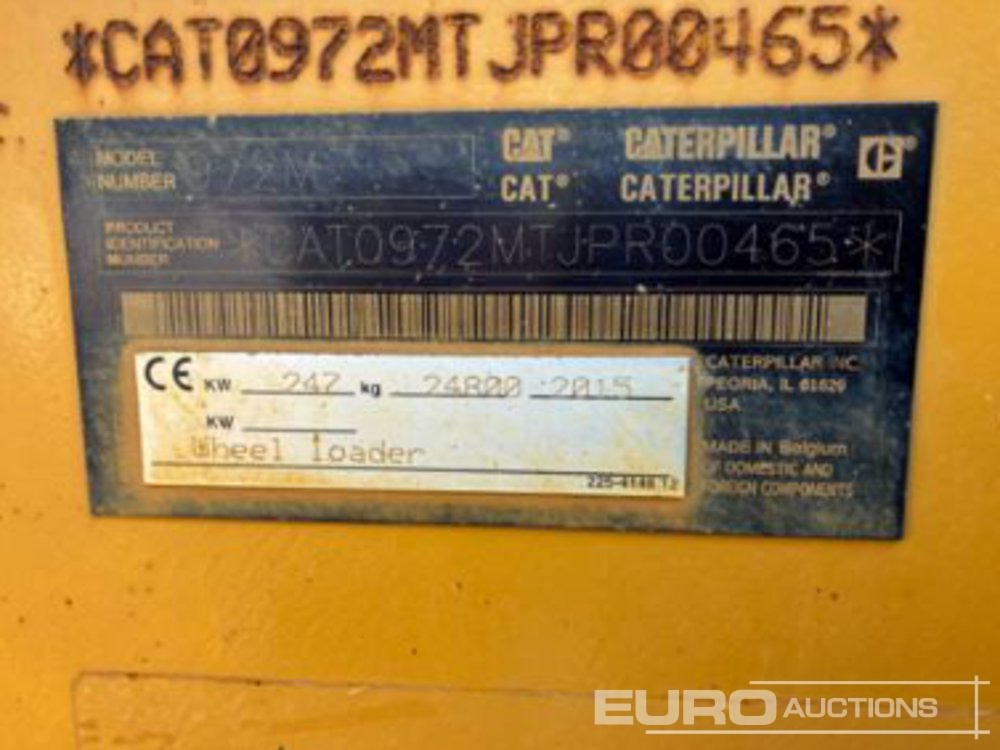 2015 CAT 972M - Chargeuse sur pneus: photos 4 2015 CAT 972M - Chargeuse sur pneus: photos 4