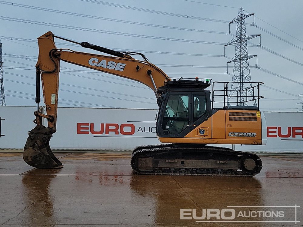 2015 Case CX210D - Pelle sur chenille: photos 2 2015 Case CX210D - Pelle sur chenille: photos 2