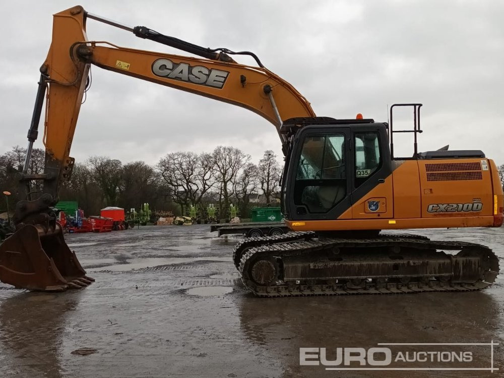 2015 Case CX210D - Pelle sur chenille: photos 2 2015 Case CX210D - Pelle sur chenille: photos 2