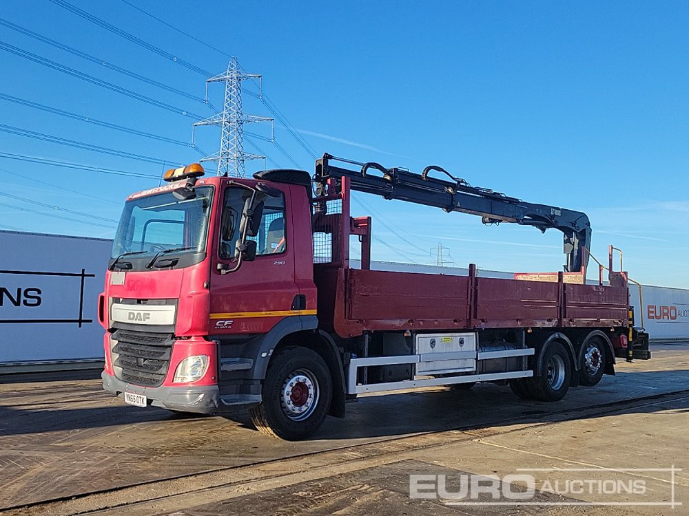 2015 DAF CF290 - Camion plateau: photos 1 2015 DAF CF290 - Camion plateau: photos 1